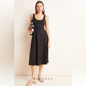 Anthropologie Maeve Theodora Midi Dress